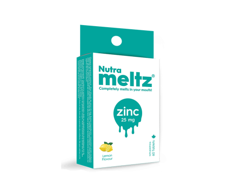 Nutrameltz - Zinc - 25mg, 60 Tabs on Sale