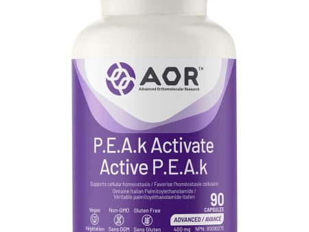 AOR - P.E.A.k Activate, 90 Caps For Discount