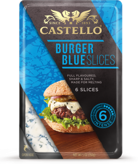 Castello - Burger Blue Slices, 150 g Hot on Sale