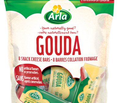 Arla - Gouda Snack Cheese, 8x21 g For Cheap