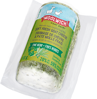 Woolwich Goat Dairy - Chevrai Mini Goat Cheese Log Fine Herb, 113 g For Discount