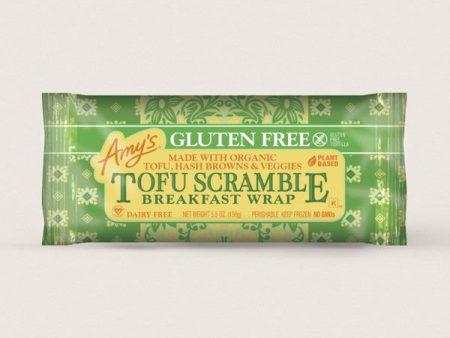 Amy s Kitchen - Tofu Scramble Breakfast Wrap, Gluten Free, 156 g Hot on Sale