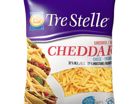 Tre Stelle - Mild Cheddar Shredded, 200 g on Sale