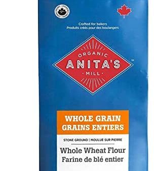 Anita s Organic Mill - Whole Wheat Stone-Ground Flour, 2 kg Online