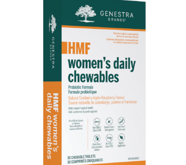 Genestra - HMF Women s Daily Chewable Probiotic, 30 Chewable Tablets Online Hot Sale