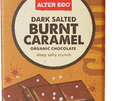 Alter Eco - Salted Burnt Caramel Chocolate, 80 g Hot on Sale