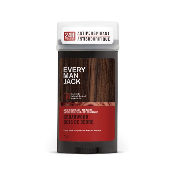 Every Man Jack - Antiperspirant & Deodorant - Cedarwood, 73 g Online