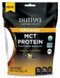 Nutiva - MCT Protein, Plant-Based Shake Mix, Vanilla 390g Online Sale