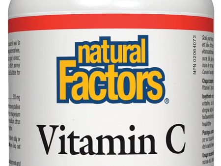 Natural Factors - Vitamin C 500 mg Plus Bioflavonoids & Rosehips, 90 Tablets For Discount