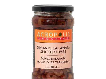 Acropolis Organics - Organic Kalamata Sliced Olives, 315 mL Discount