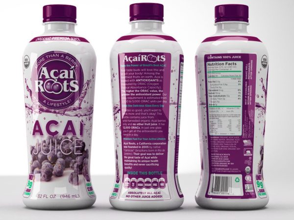 Acai Roots - Organic Acai Juice, 946 mL Fashion