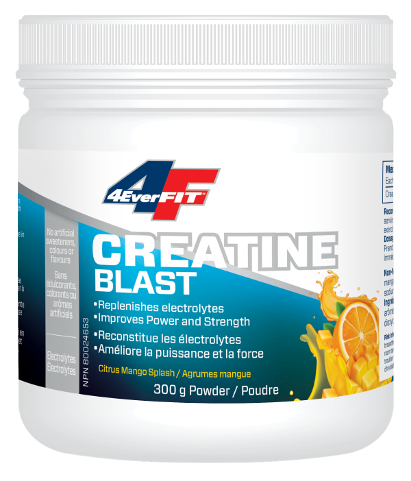 4EverFit - Creatine Blast Citrus Mango Blast, 300 g Online now