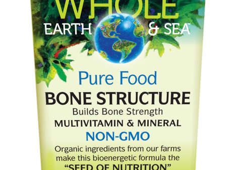 Whole Earth & Sea - Bone Structure Multivitamin & Mineral, 60 Tabs Hot on Sale