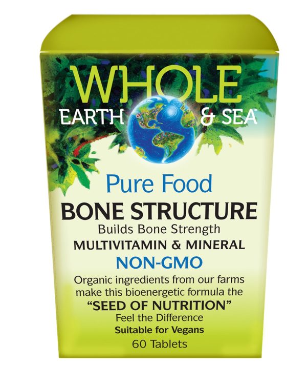 Whole Earth & Sea - Bone Structure Multivitamin & Mineral, 60 Tabs Hot on Sale