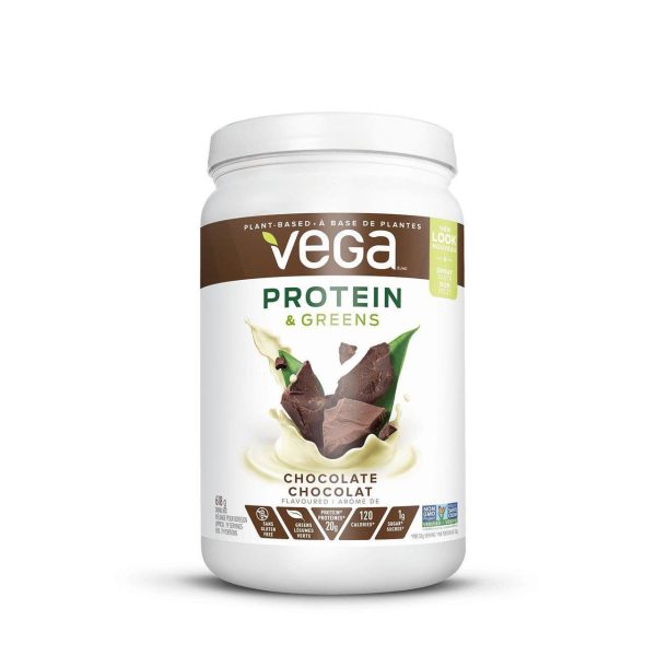 Vega - Protein and Greens, Chocolate, 618g Supply