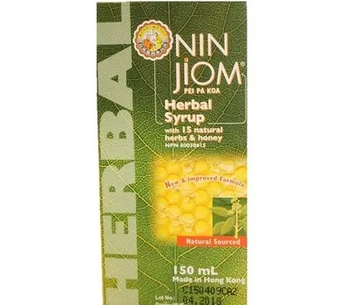 Nin Jiom Medicine Manufactory - Herbal Cough & Throat Syrup, 150 mL Online Hot Sale