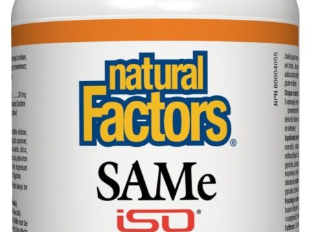 Natural Factors - SAMe, 30 tablets For Discount