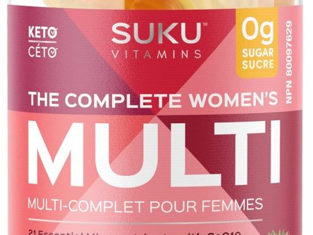 SUKU Vitamins - Complete Women s Multi, 60 Gummies Online