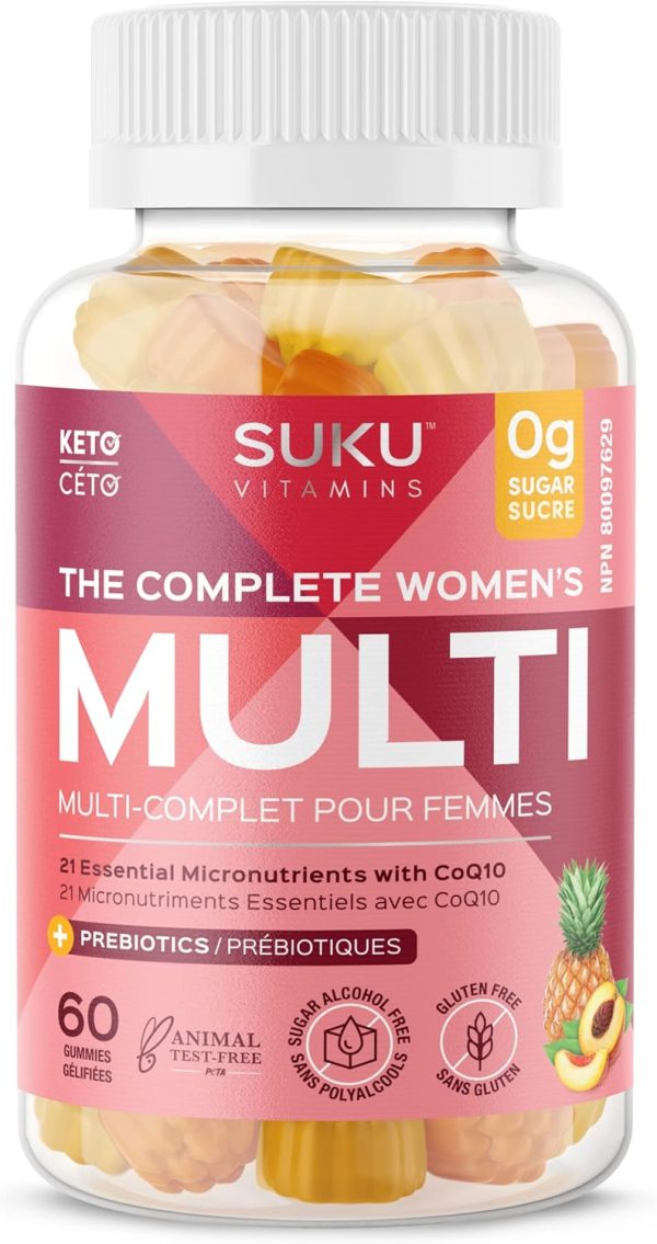 SUKU Vitamins - Complete Women s Multi, 60 Gummies Online