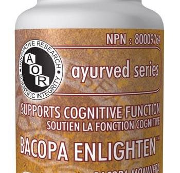 AOR - Bacopa Enlighten, 60 Caps For Sale