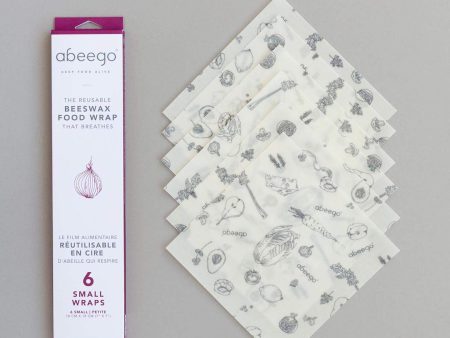 Abeego - Beeswax Food Wraps Small, 6 Wraps Hot on Sale