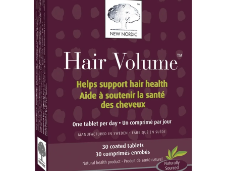 New Nordic - Hair Volume, 30 TABS For Sale