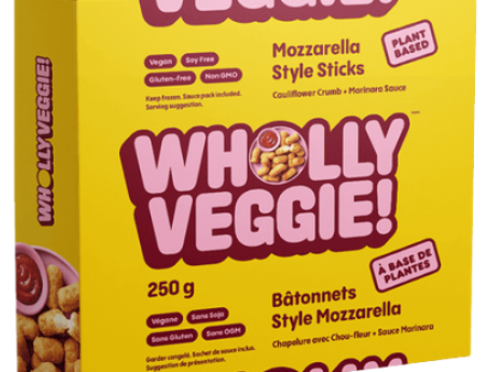 Wholly Veggie - Plant Based Mozz Sticks, 250 g Fashion