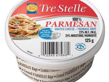 Tre Stelle - Grated Parmesan Cheese, 125 g Online