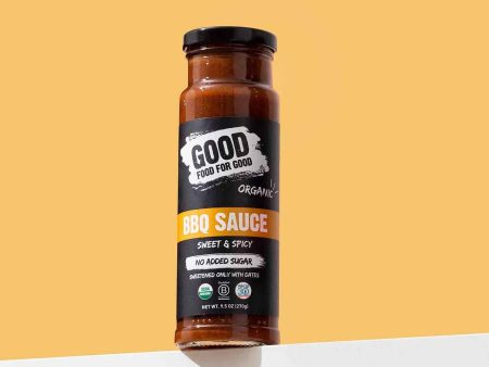 Good Food For Good - BBQ Sauce, Sweet & Spicy, 250 mL For Cheap