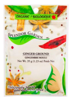 Splendor Garden - Organic Ginger, Ground, 35 g Online Hot Sale