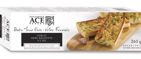 Ace Bakery - Garlic Demi-Baguette, 265 g Supply