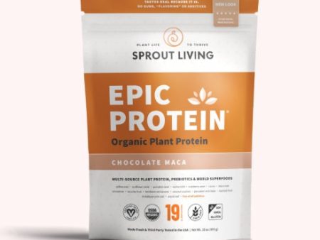 Sprout Living - Epic Protein - Chocolate Maca, 454g Online Hot Sale