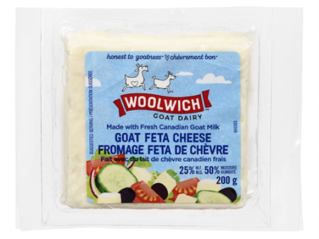 Woolwich Goat Dairy - Goat Milk Feta Cheese, 200 g Sale