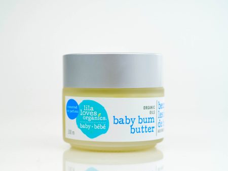 Lila Loves Organics Inc. - Baby Bum Butter, with Organic Oils, 100ml Hot on Sale