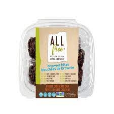 All Free - Allergen Friendly Double Chocolate Chip Brownie Bites, 5x48 g Online