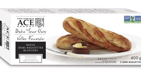 Ace Bakery - Bake Your Own: White Demi-Baguette, 400 g Supply