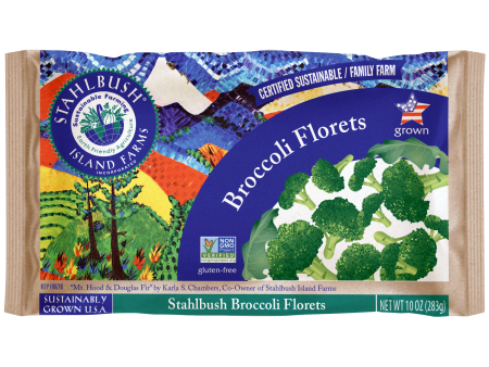 Stahlbush Island Farms - Broccoli Florets, 350g on Sale