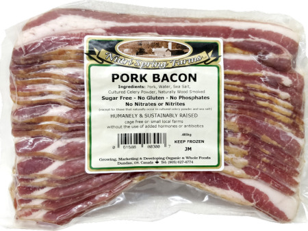 Nutri Spring Farms - Pork Breakfast Strips, 430 g Fashion