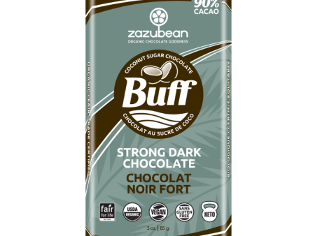 Zazubean Organic Chocolate - Buff - 90% Cacao, 85 g Online