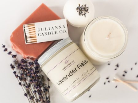 Julianna Candle Co. - Lavender Fields, 8oz Cheap