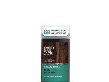 Every Man Jack - Antiperspirant & Deodorant - Sea Salt, 73 g Online Hot Sale