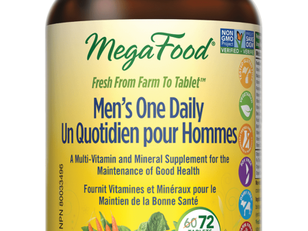 Mega Food - Men s One Daily, 72 Tablets Online