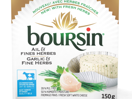 Bel Boursin - Boursin Cheese Garlic & Fine Herbs, 150 g Online now