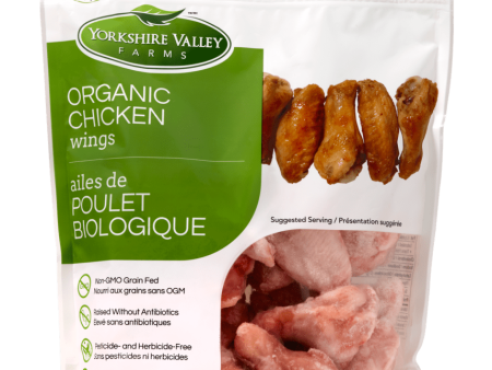 Yorkshire Valley Farms - Organic Frozen Split Chicken Wings, 1 kg Fashion