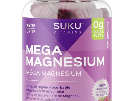 SUKU Vitamins - Mega Magnesium, 60 Gummies Fashion