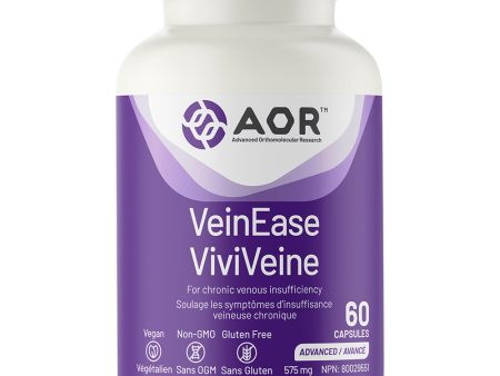 AOR - VeinEase, 60 Caps Hot on Sale