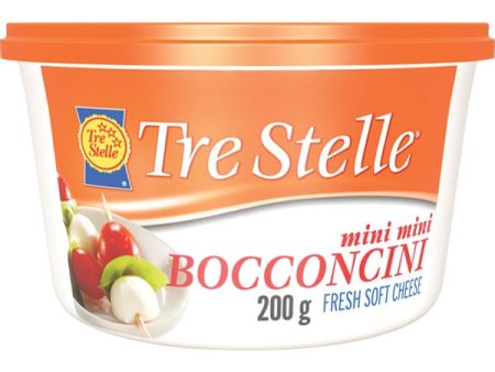 Tre Stelle - Mini Mini Bocconcini Cheese, 200 g Online now