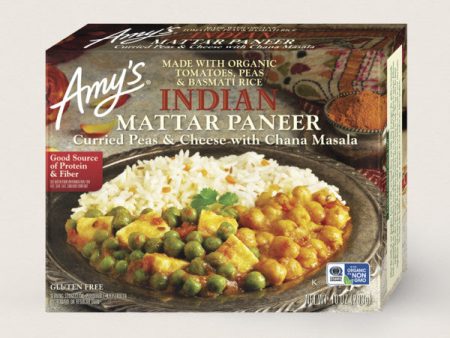 Amy s Kitchen - Indian Mattar Paneer, 283 g Hot on Sale