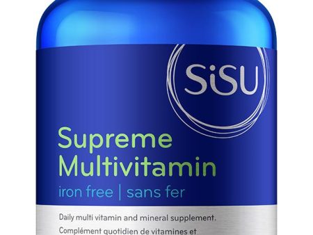 Sisu - Supreme Multivitamin, Iron Free, 120 Caps Cheap