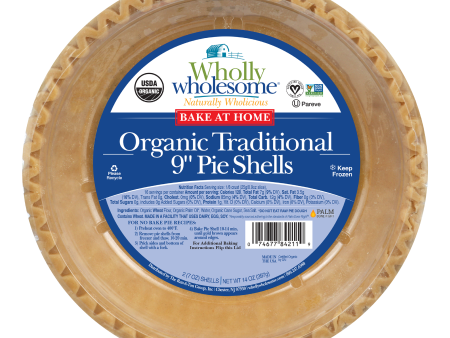 Wholly Wholesome - Traditional Organic 9  Pie Shells - 2x397 g For Cheap